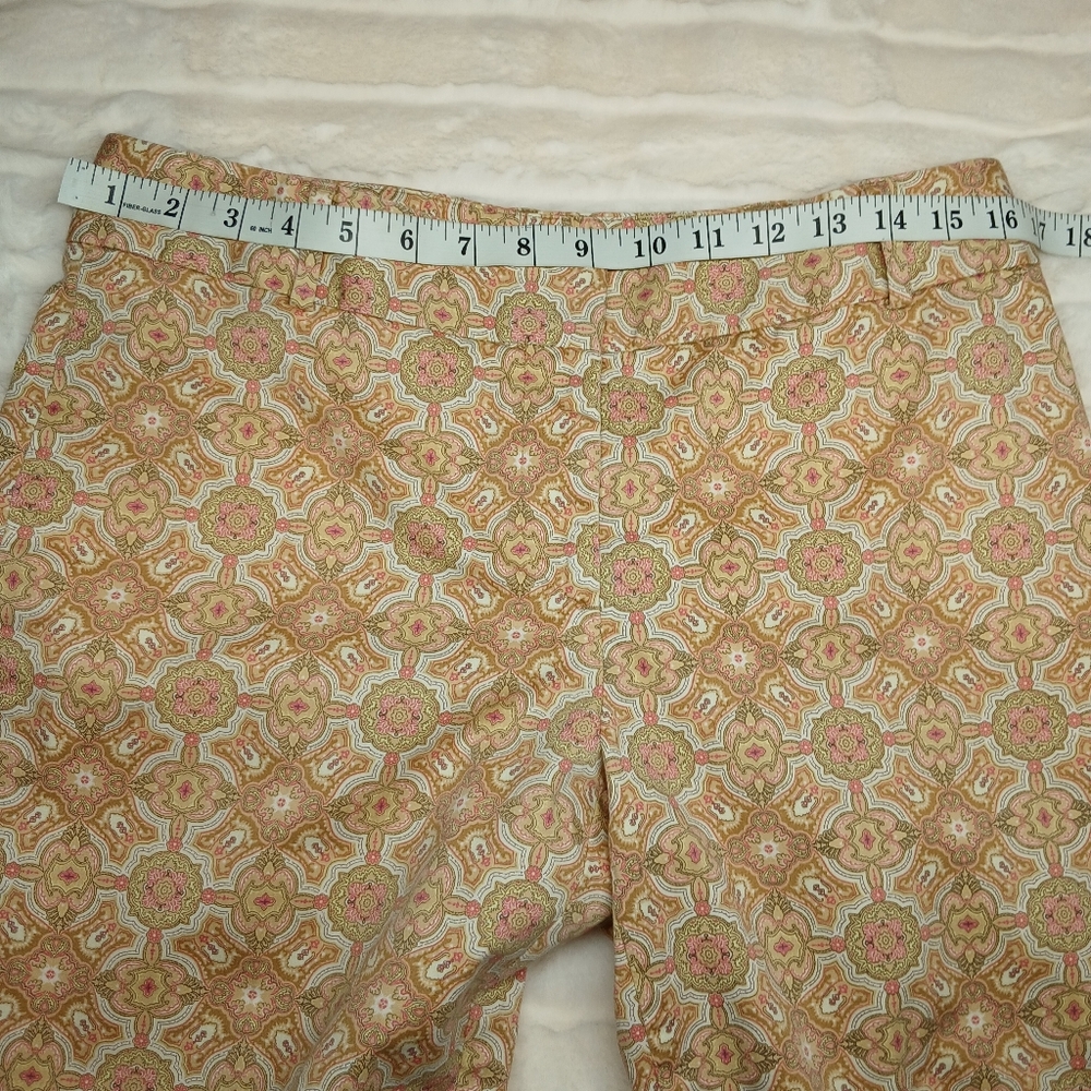 Talbots Signature Women's Pants Size 6 | Paisley Medallion Print | - Picture 9 of 11